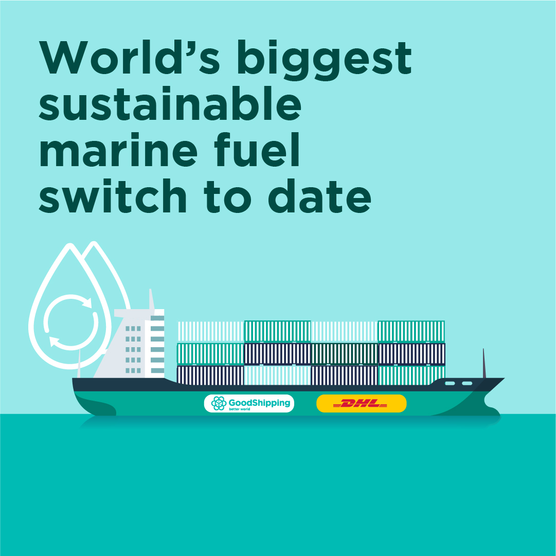 DHL Global Forwarding and GoodShipping accelerate sustainable shipping